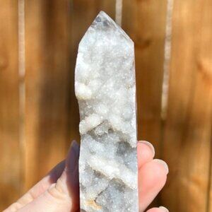 Druzy Sphalerite Crystal Tower